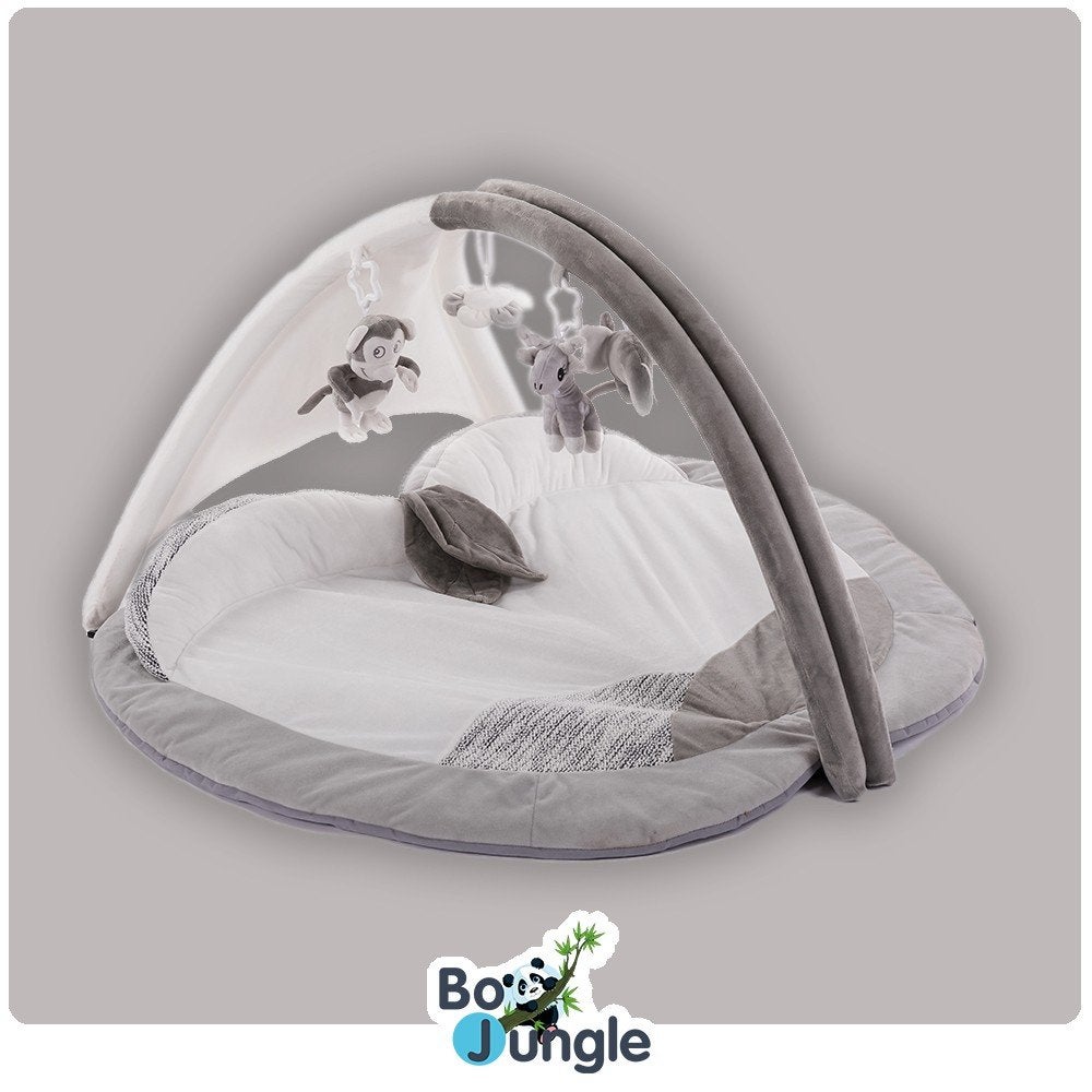 Gloednieuwe Bo Jungle Babygym - Grijs/Wit, Ophalen of Verzenden, Nieuw, Babygym