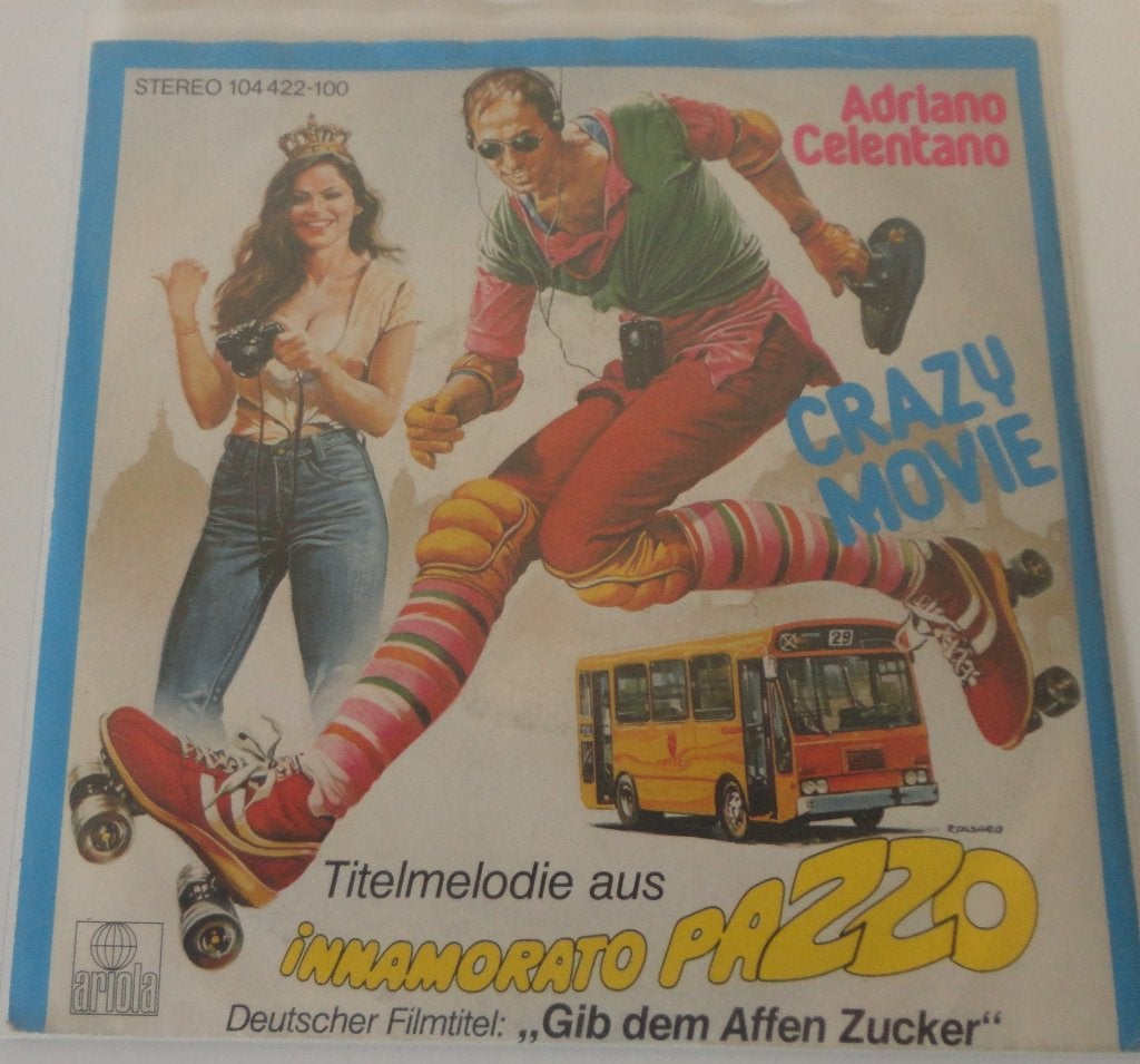 Adriano Celentano > Crazy movie, Cd's en Dvd's, Ophalen of Verzenden, Gebruikt