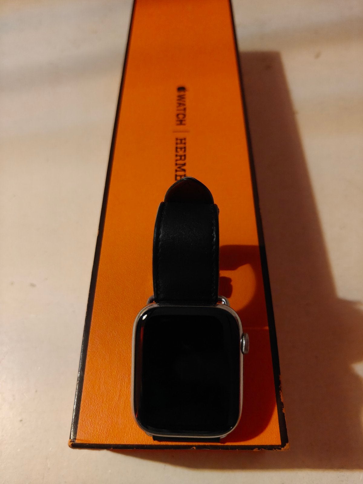Hermès Apple Watch Series 7  -  45mm - Silver, Sieraden, Tassen en Uiterlijk, Smartwatches, Ophalen of Verzenden, GPS, Zwart, IOS