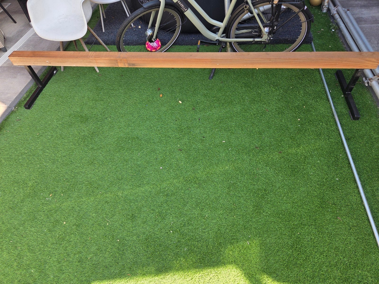 Turnbalk - Perfect voor training thuis, Ophalen, Gebruikt, Bruin, Materiaal
