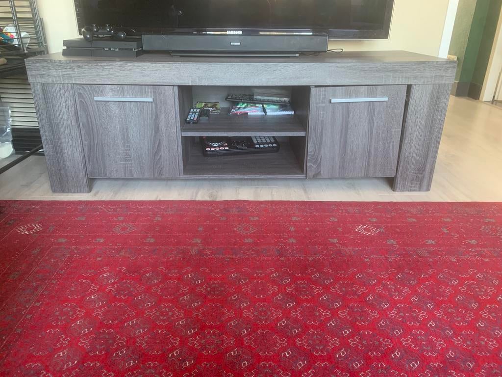 Tv meubel met genoeg vakjes, Ophalen, Zo goed als nieuw, 25 tot 50 cm, Minder dan 100 cm