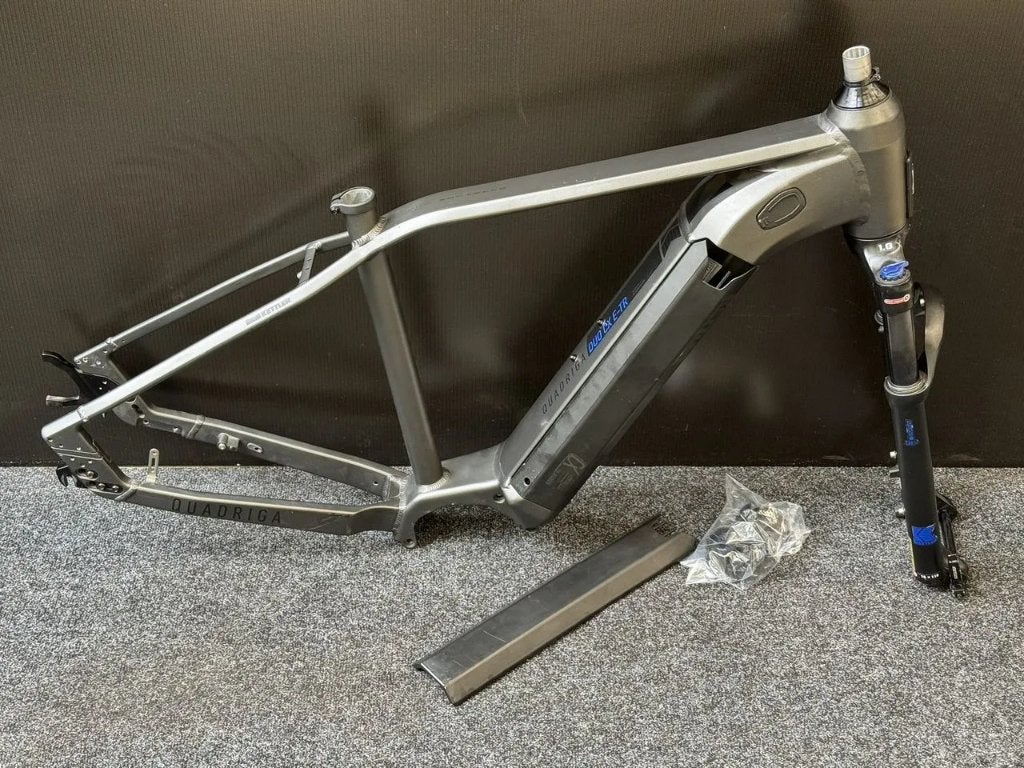 E-bike frameset met 2 accu’s Kettler Quadriga, Ophalen of Verzenden, Overige merken