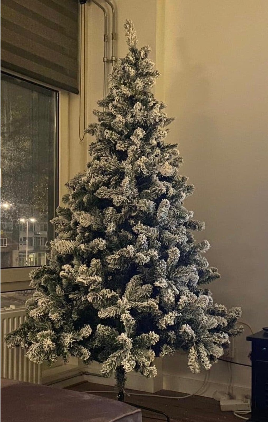 Witte kunst kerstboom 180 cm, Diversen, Ophalen, Zo goed als nieuw