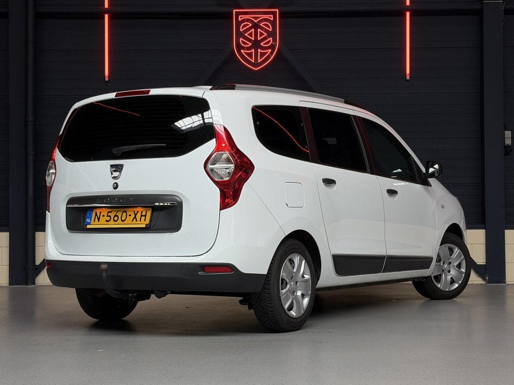 Dacia Lodgy 1.3 TCe Essential 7p. |CRUISE|BLUETOOTH|AIRCO, Auto's, Voorwielaandrijving, Stof, Gebruikt, 4 cilinders