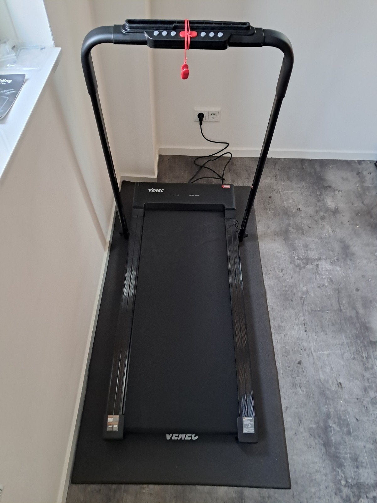 VENEC Loopband 110 x 42 cm loopvlak 12 snelheden als nieuw!, Ophalen, Zo goed als nieuw, Loopband