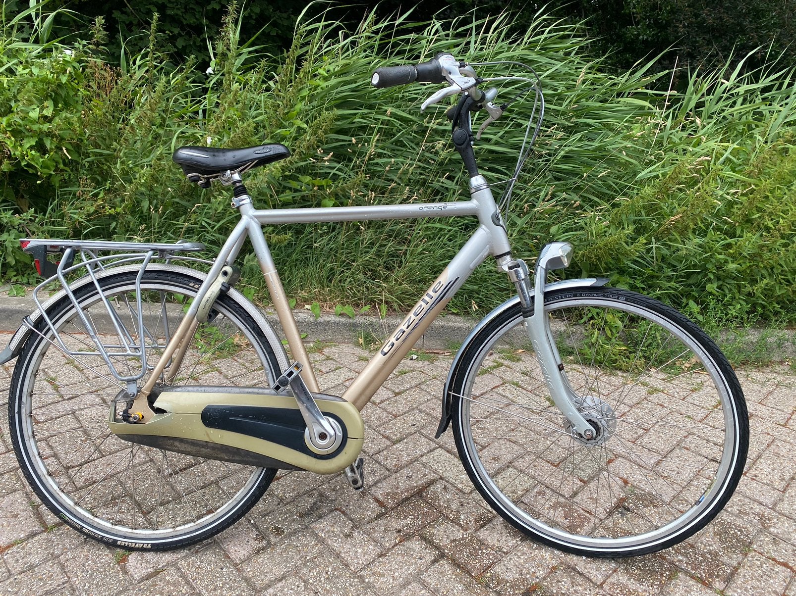 Gazelle Orange herenfiets, 57 tot 61 cm, Ophalen, Zo goed als nieuw, Gazelle