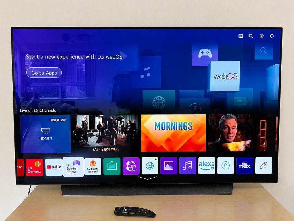 LG OLED65CX 65" 4K Smart TV, Ophalen, Zo goed als nieuw, 100 cm of meer, 4k (UHD)