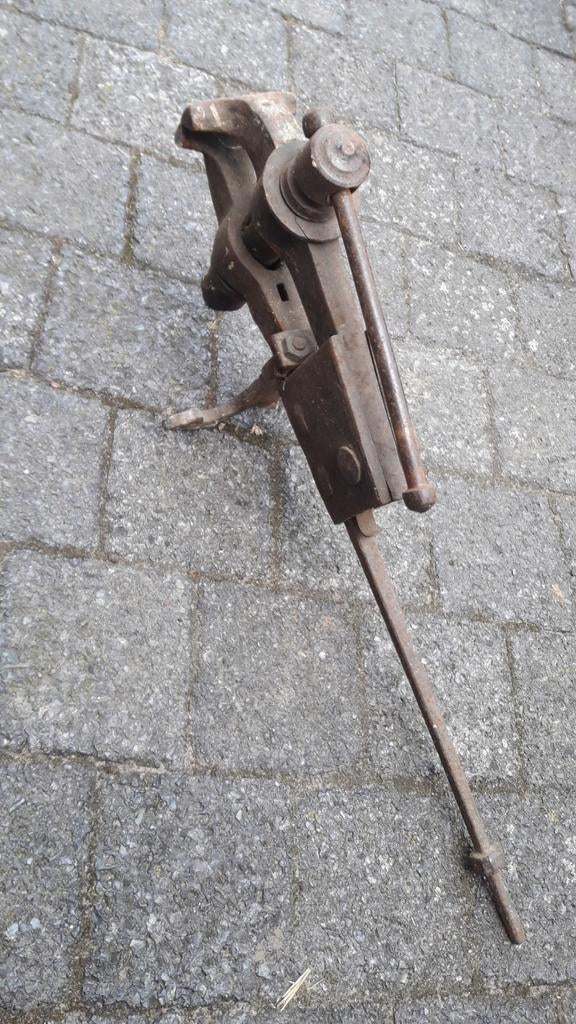 Bankschroef, Ophalen, Gebruikt, Minder dan 70 cm, Bankschroef