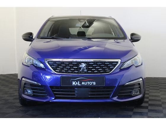 Peugeot 308 1.2 Puretech 130pk S&S Eat8 2019 Blauw, Auto's, Peugeot, 1199 cc, 700 kg, Blauw, 3 cilinders