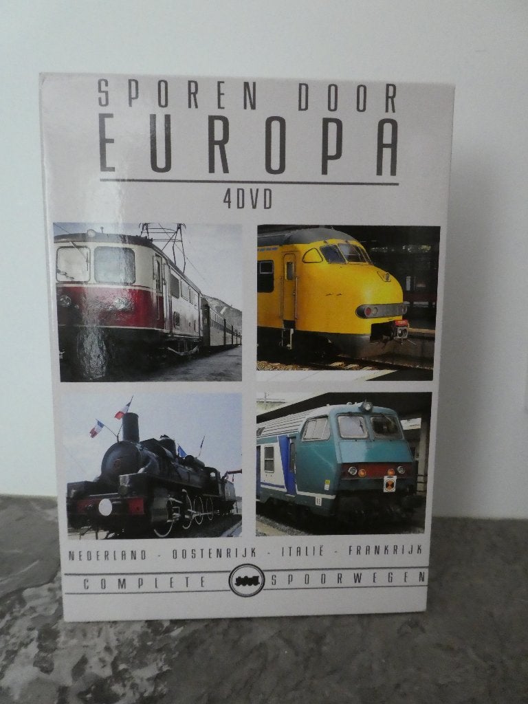 DVD box van 4              Sporen door Europa, Cd's en Dvd's, Alle leeftijden, Ophalen of Verzenden, Zo goed als nieuw, Overige genres