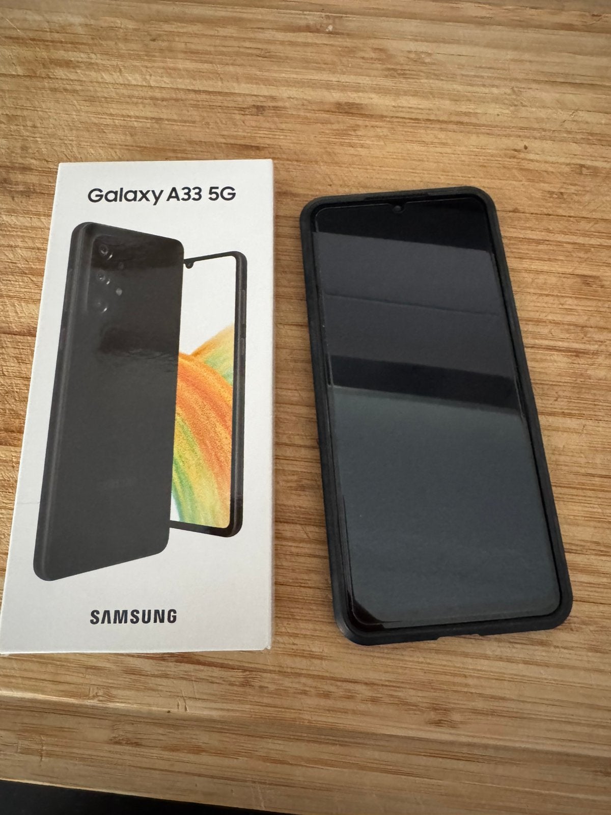 Samsung Galaxy A33 5G, Ophalen, Zwart, Zo goed als nieuw, 128 GB