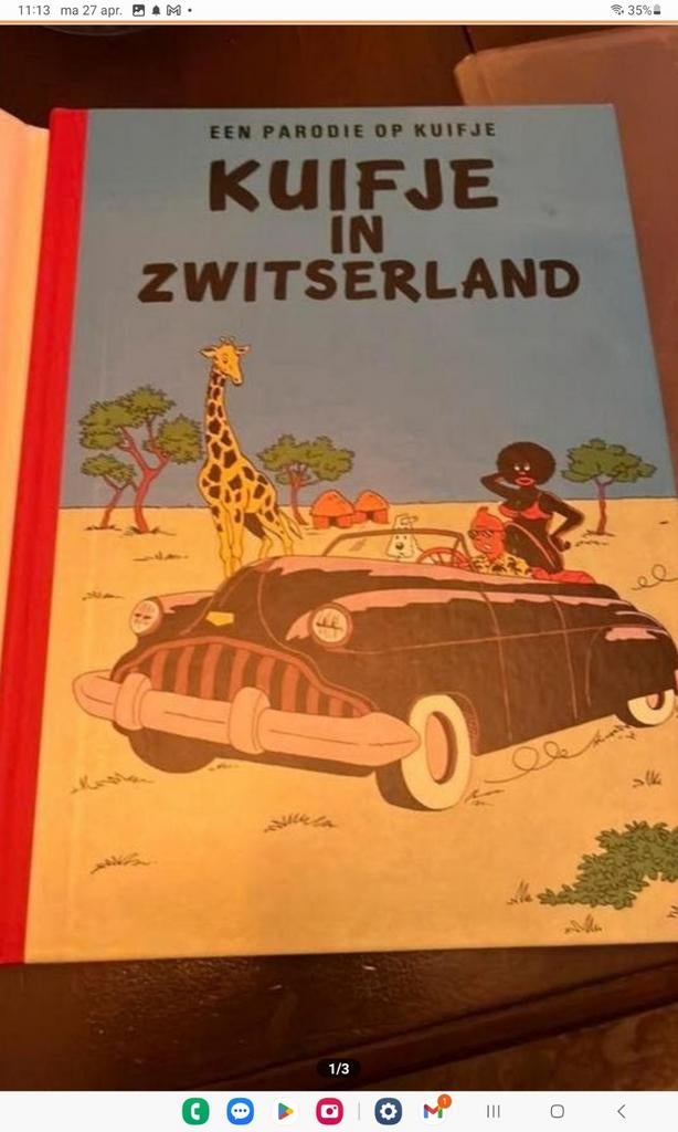 Kuifje in Zwitserland, Boeken, Stripboeken, Eén stripboek, Ophalen of Verzenden