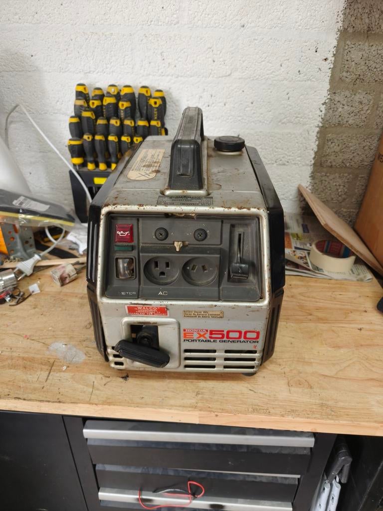 Honda EX500 inverter generator aggregaat, Ophalen, Minder dan 5 kVA, Benzine
