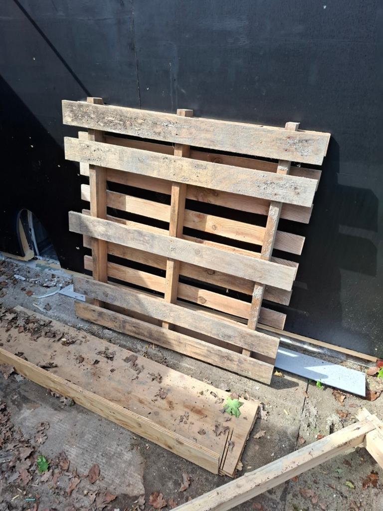 Gratis pallet, Ophalen