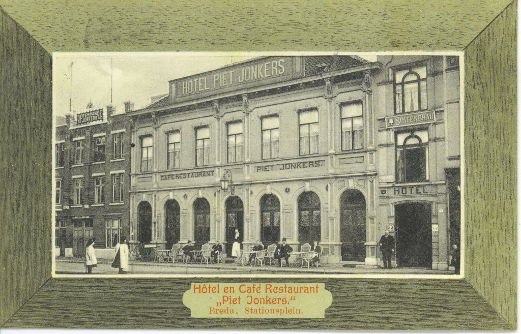 Breda, Verzamelen, Ansichtkaarten | Nederland, Verzenden, Voor 1920, Gelopen, Noord-Brabant