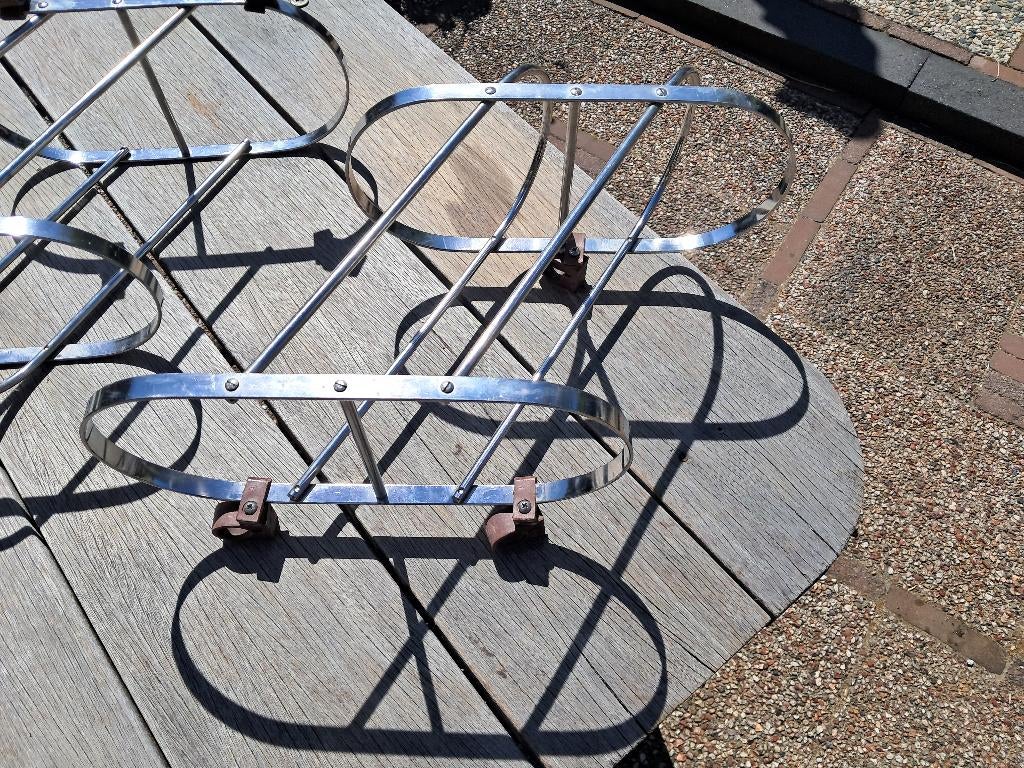 fender houder schuin/recht rvs 15 cm rond alleen ophalen, Ophalen of Verzenden, Zo goed als nieuw, Overige typen