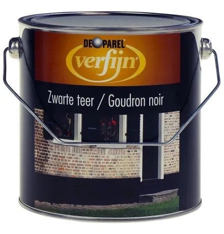 Teerverf, Ophalen, Nieuw, Zwart