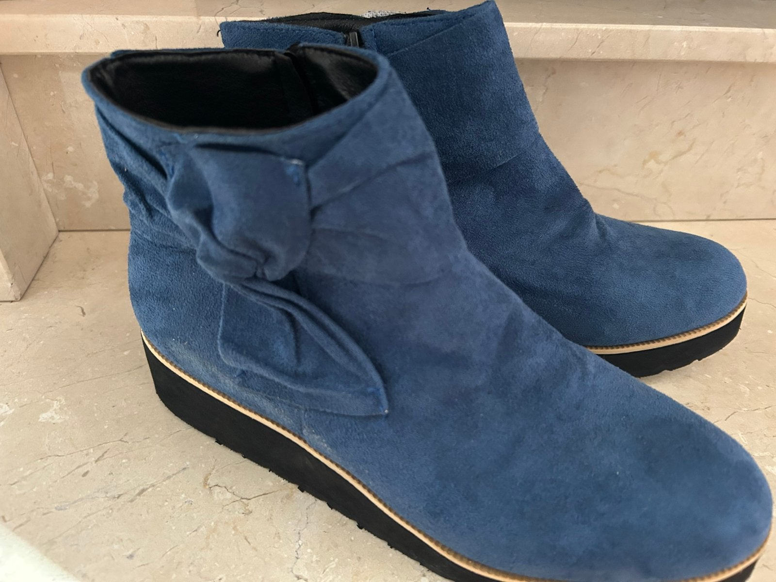 Nieuwe dames laarsjes; maat 39, Ophalen of Verzenden, Zo goed als nieuw, Blauw