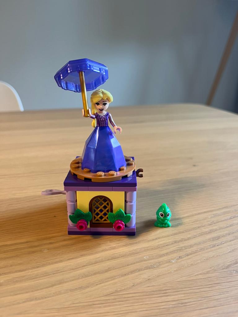 Lego Draaiende Rapunzel 43214, Ophalen of Verzenden, Zo goed als nieuw