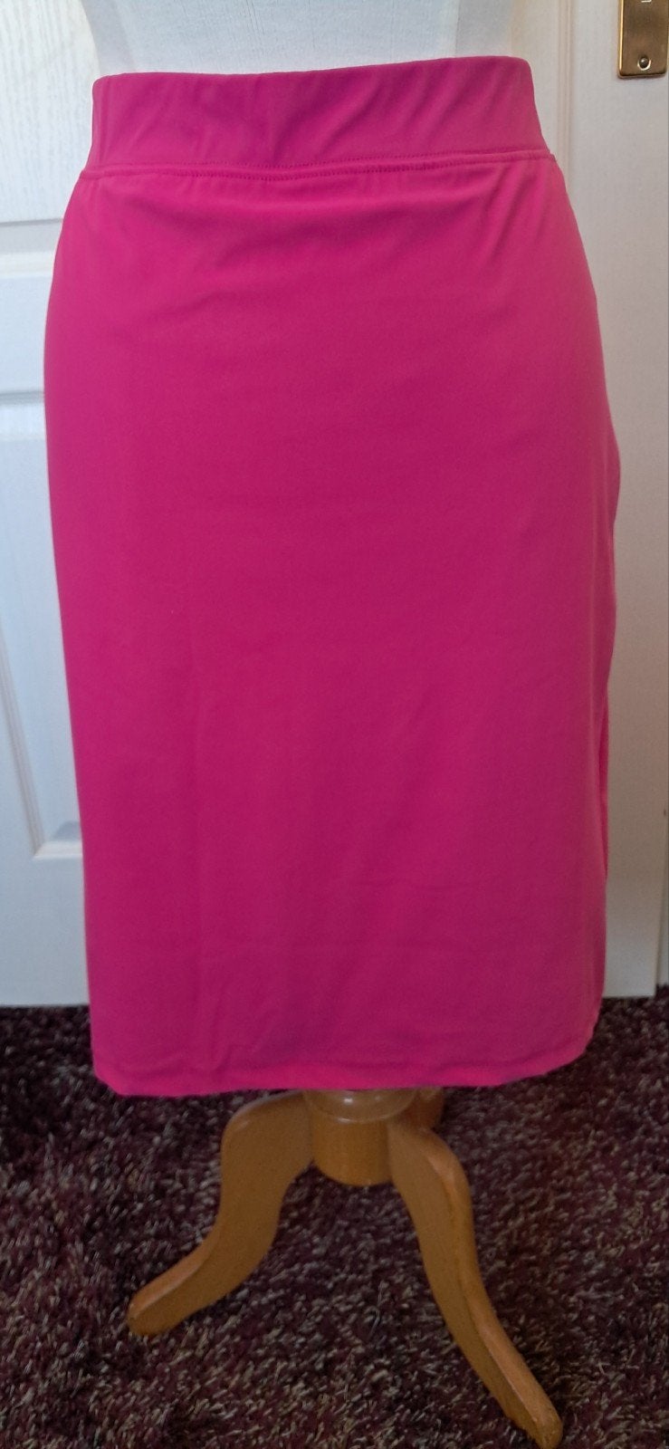 Donna Due Travelstof Rok Maat 42 Cyclaamroze Tijdloos, Blauw, Maat 42/44 (L), Onbekend, Ophalen of Verzenden
