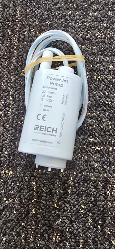Reich Power Jet Dompelpomp 12V - 22 L/min, 1.8 bar, Ophalen of Verzenden, Zo goed als nieuw