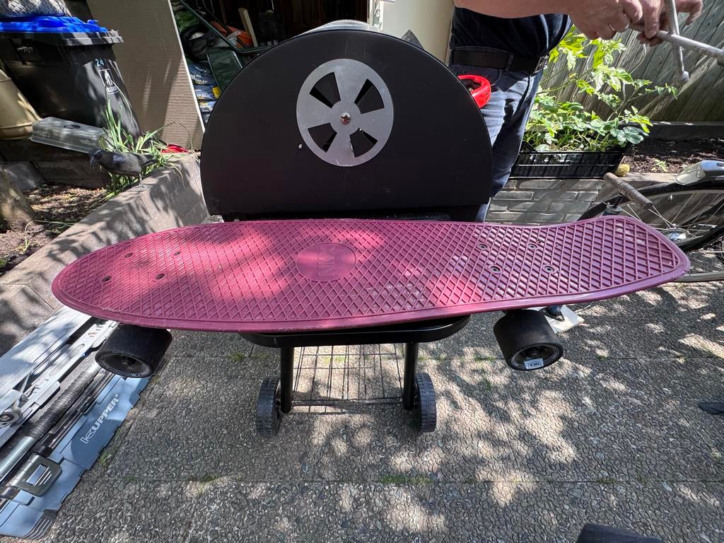 Roze Skateboard met Beschermset (Maat S), Ophalen of Verzenden, Zo goed als nieuw