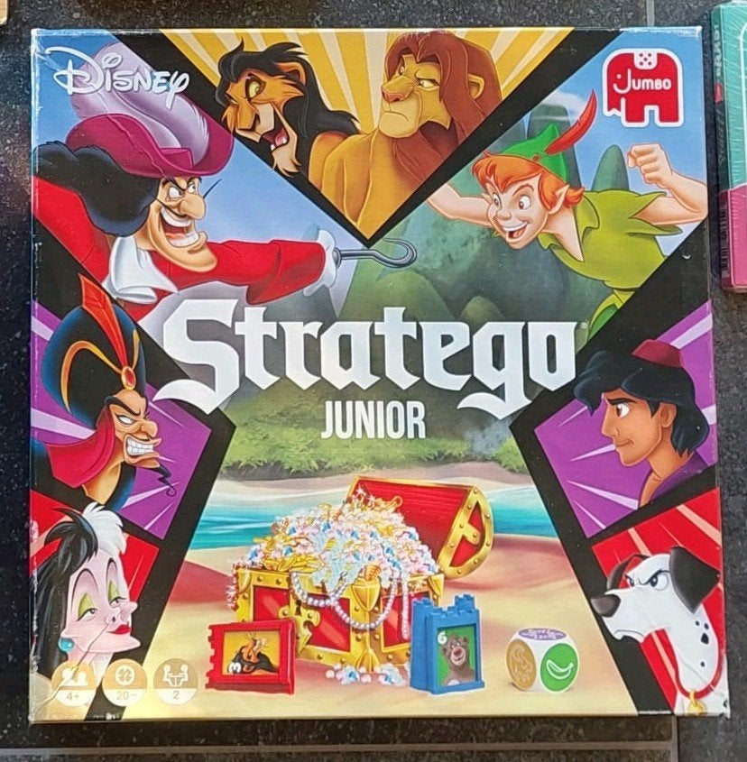 Disney Stratego Junior, Een of twee spelers, Ophalen of Verzenden, Zo goed als nieuw, Jumbo
