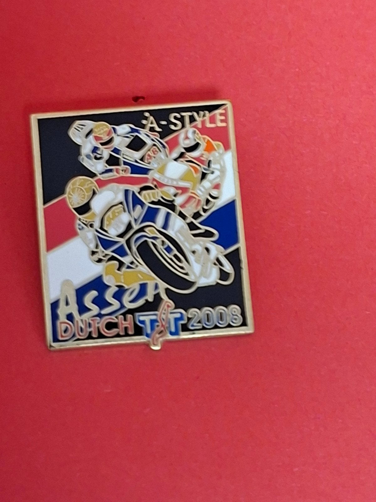Motor Pin DUTCH TT ASSEN 2008, Ophalen of Verzenden, Zo goed als nieuw, Sport