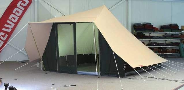 De Waard tent Lepelaar, Ophalen, Gebruikt, Tot en met 4