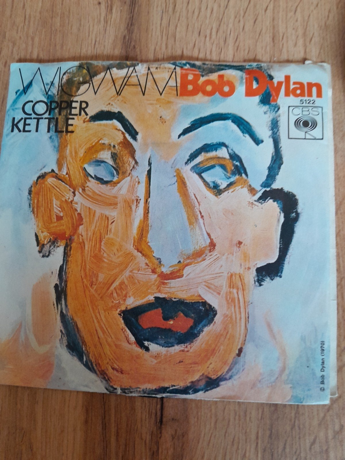 bob dylan 7 inch wigwam, Cd's en Dvd's, Ophalen of Verzenden, Zo goed als nieuw, Pop