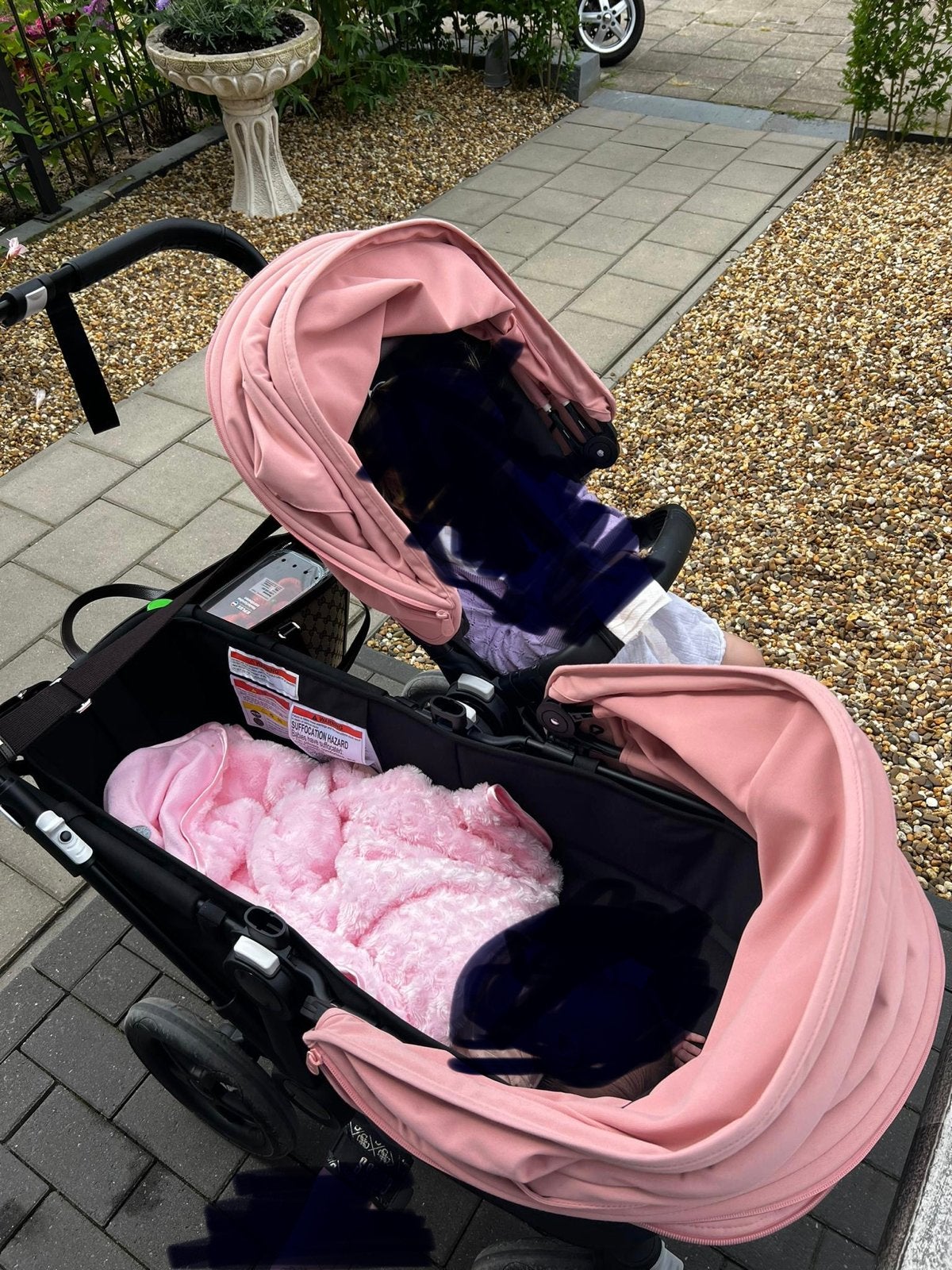 Bugaboo Donkey 5 Duo kinderwagen veel etra Zo goed als nieuw, Ophalen, Zo goed als nieuw, Combiwagen, Duowagen