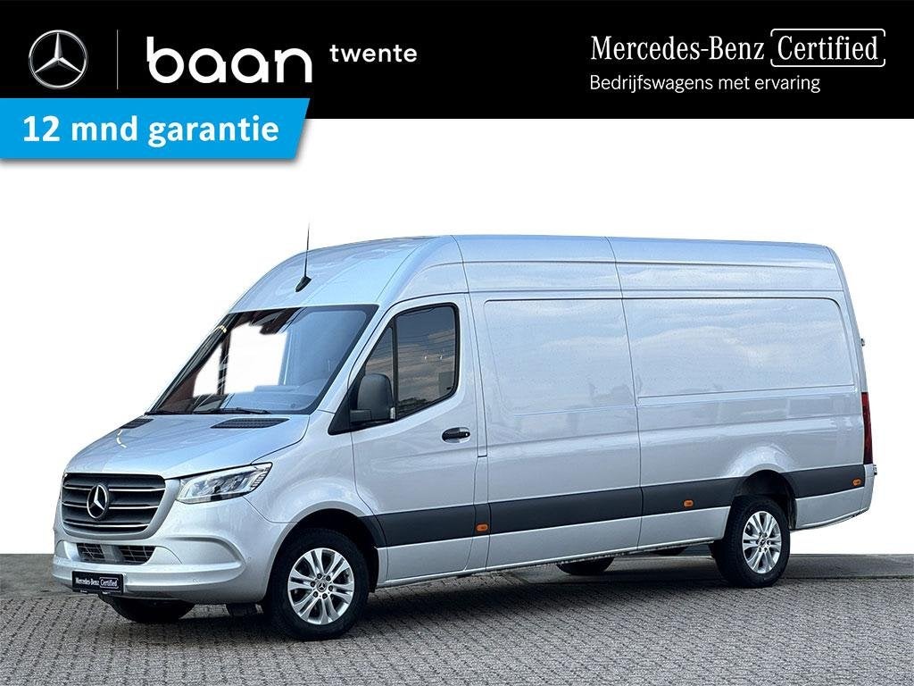 Mercedes-Benz Sprinter 319 L3H2 | LED | Camera | Cruise | Ge, Auto's, Stof, Gebruikt, Zwart, Bedrijf