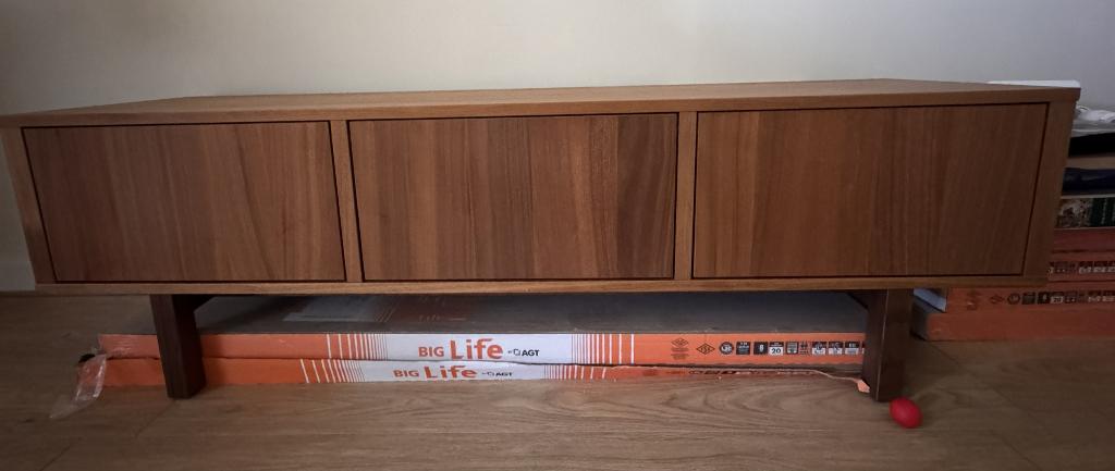 tv meubel, Ophalen, 150 tot 200 cm, Zo goed als nieuw, Minder dan 100 cm