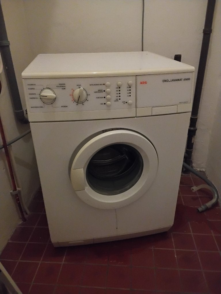 Wasmachine aeg, Ophalen, 1200 tot 1600 toeren, Gebruikt, Voorlader