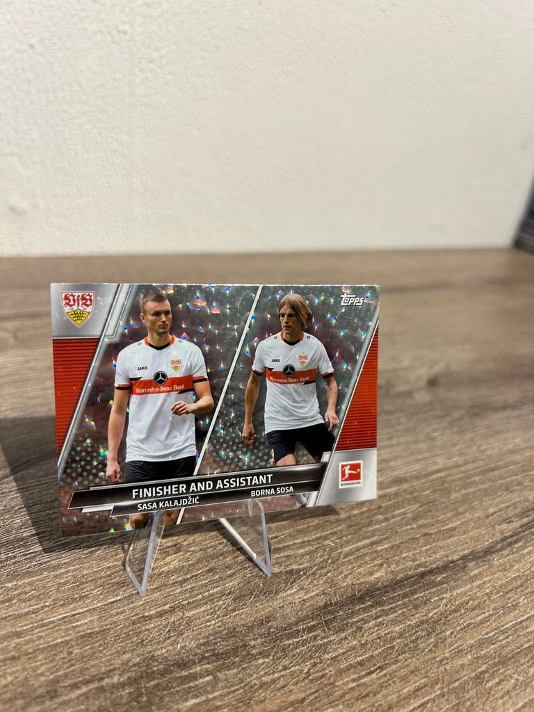 Finisher and Assistant 2021-22 Topps Flagship Bundesliga 191, Ophalen of Verzenden, Zo goed als nieuw, Buitenlandse clubs, Poster, Plaatje of Sticker