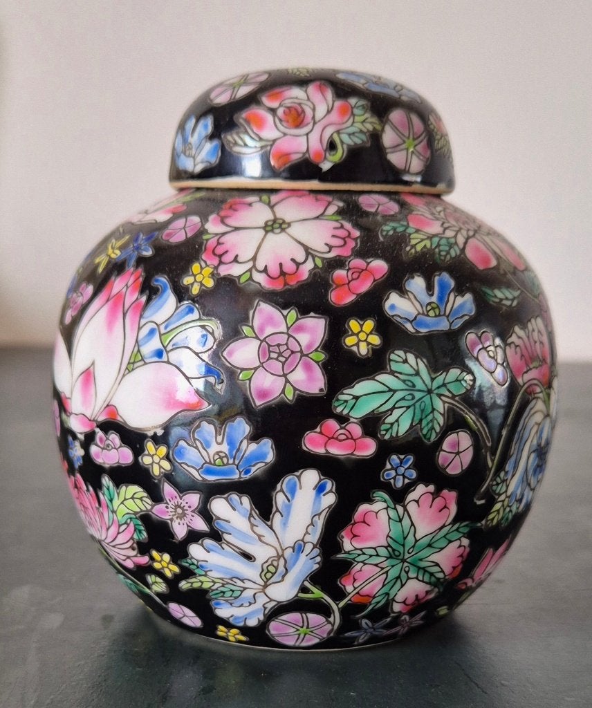 Gemberpotje Jingdezhen Millefleur, Ophalen of Verzenden