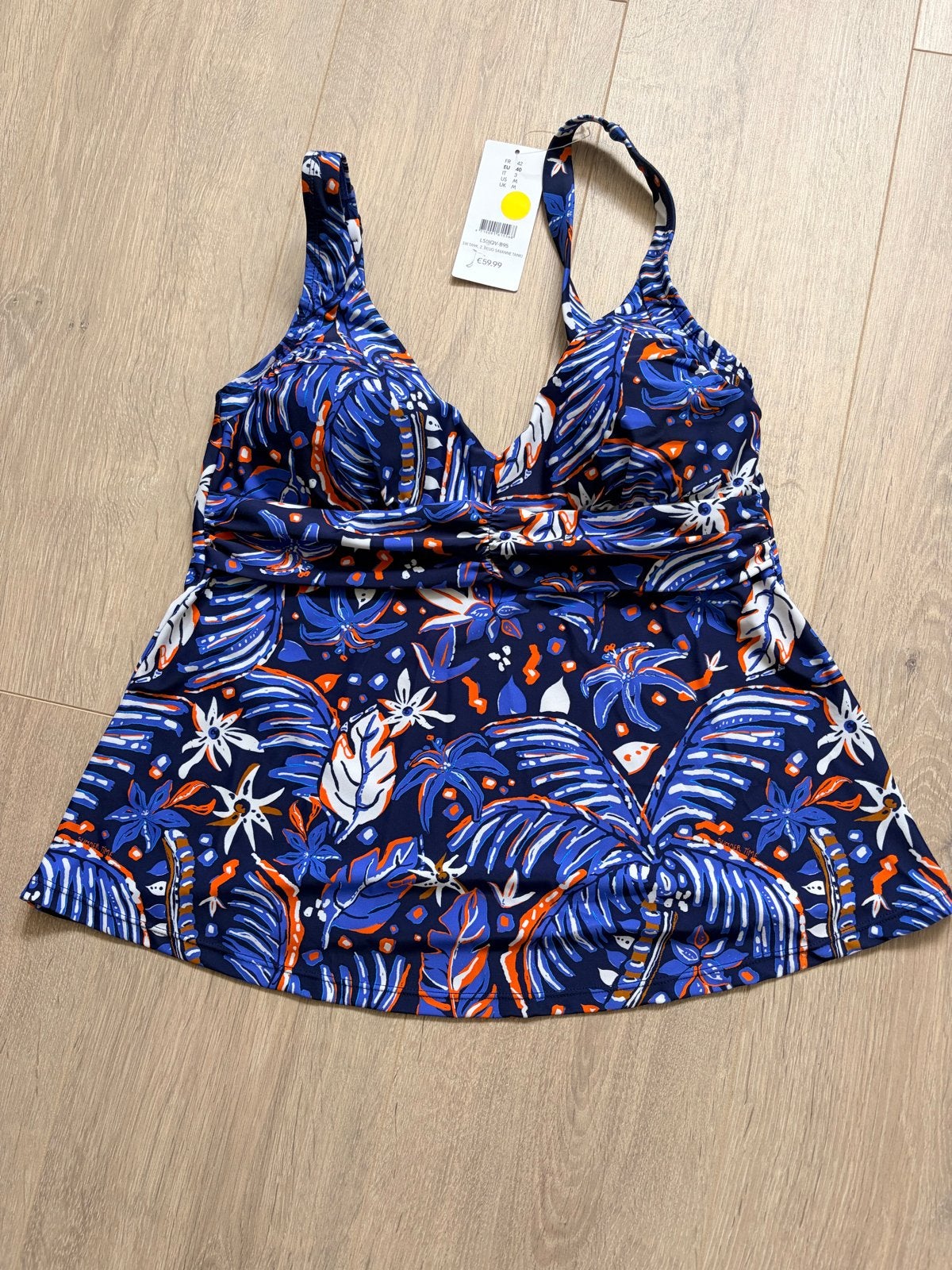 LIVERA Tankini Top - Nieuw met labels - Maat 40, Kleding | Dames, Badmode en Zwemkleding, Ophalen of Verzenden, Nieuw, Meerkleurig