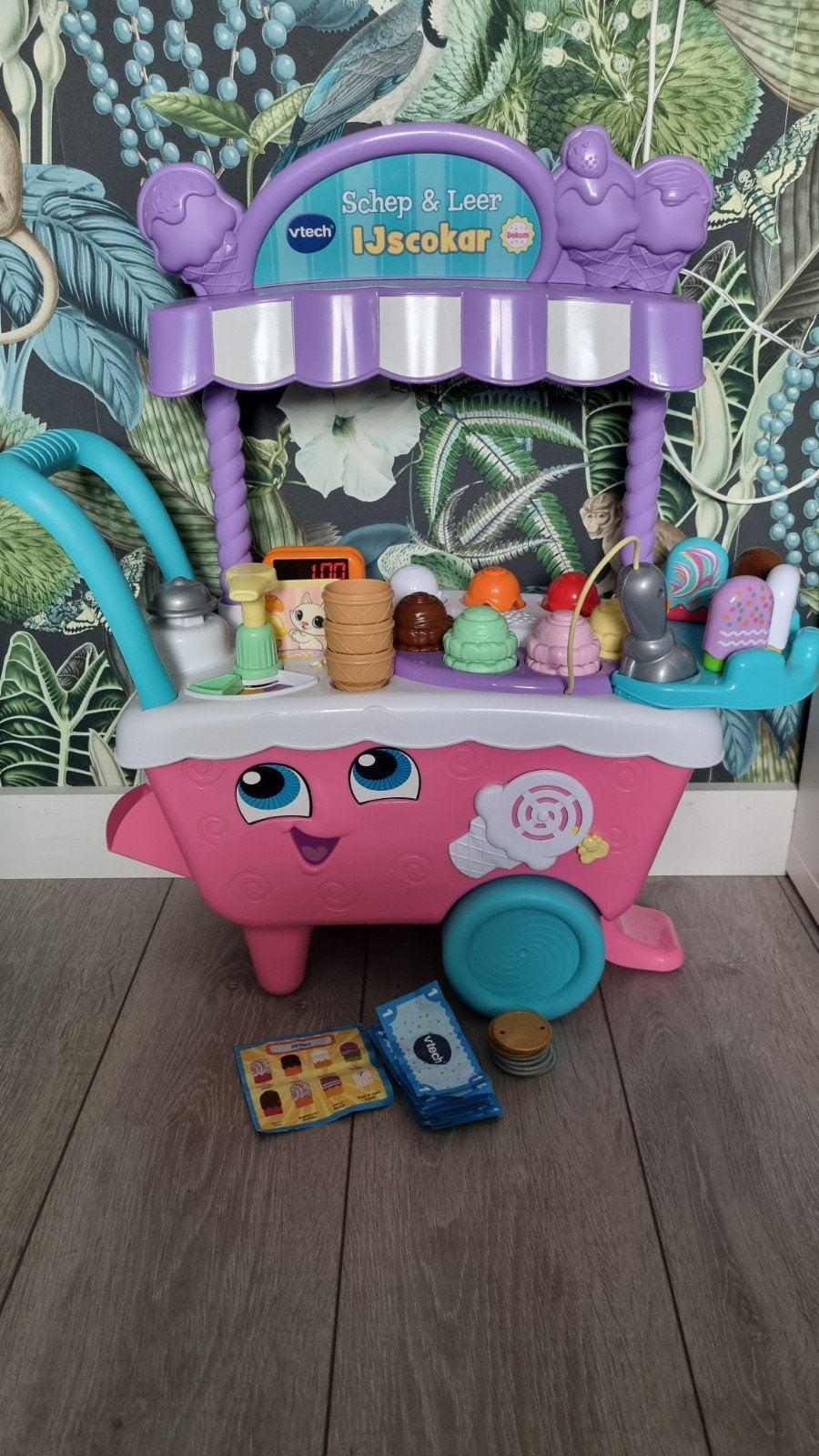 VTech Schep & Leer IJscokar - Interactief Speelgoed, Kinderen en Baby's, Speelgoed | Overig, Ophalen, Gebruikt