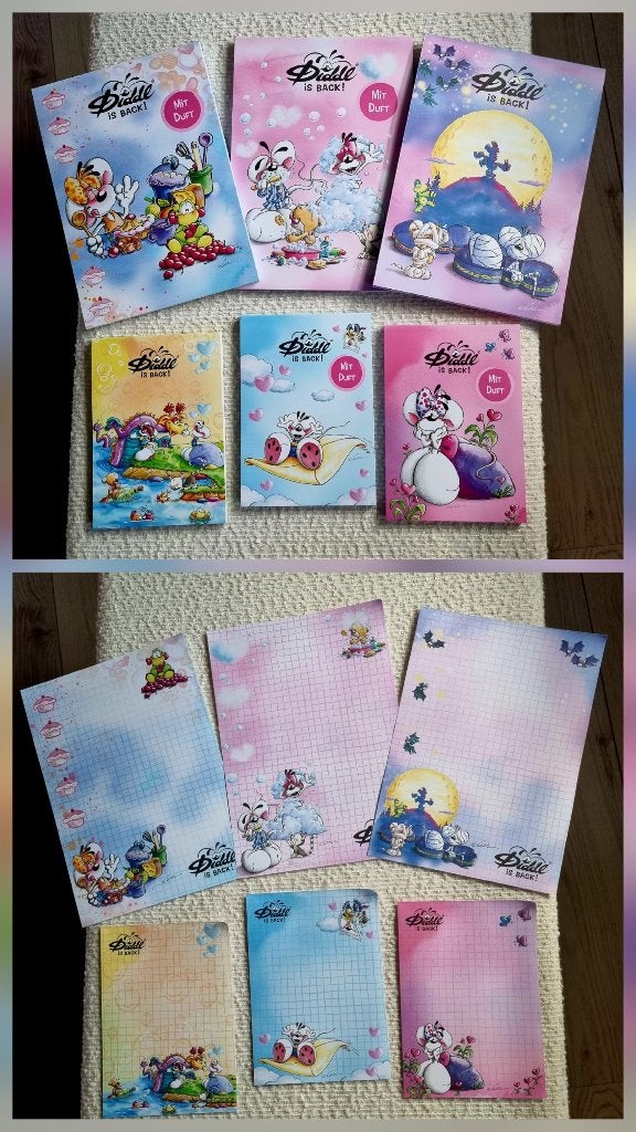 Diddl is back Verjaardag, Ophalen of Verzenden, Diddl, Zo goed als nieuw, Papier, Kaart of Schrift