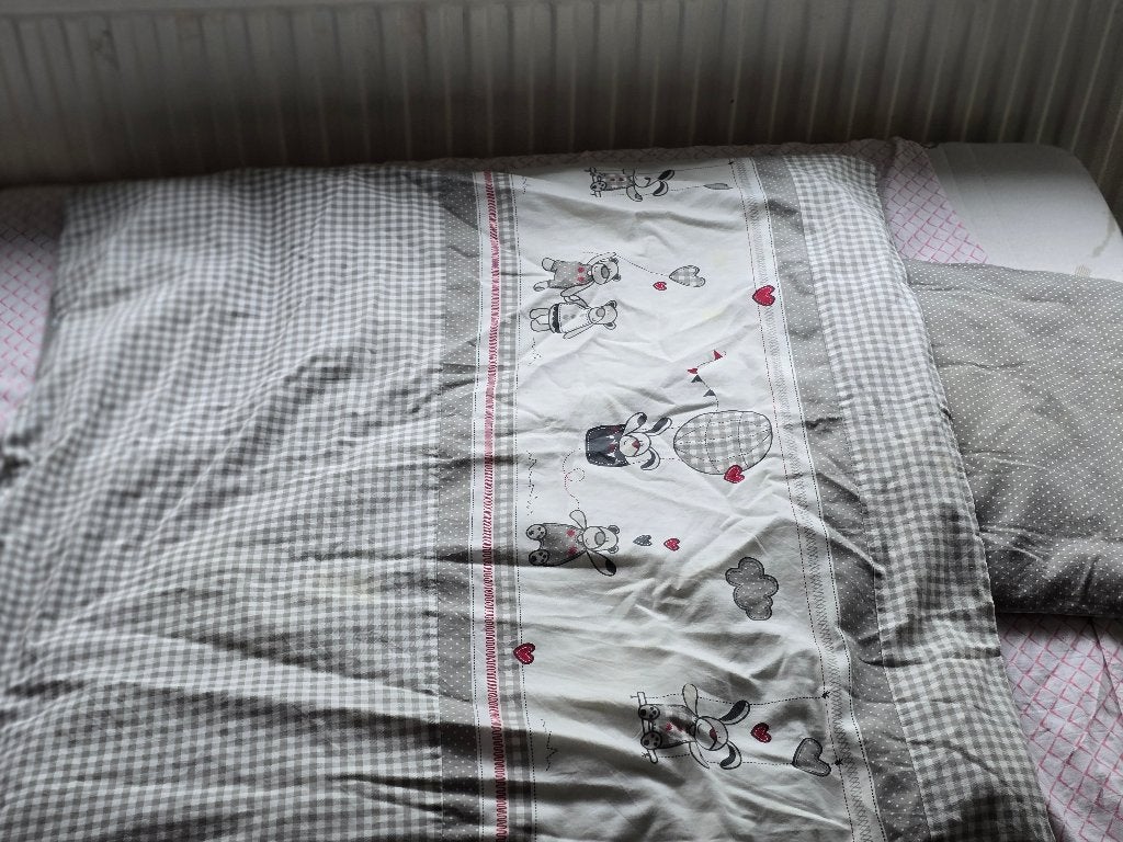 Mooi wiegbekleding., Kinderen en Baby's, Ophalen of Verzenden, Zo goed als nieuw, Wieg