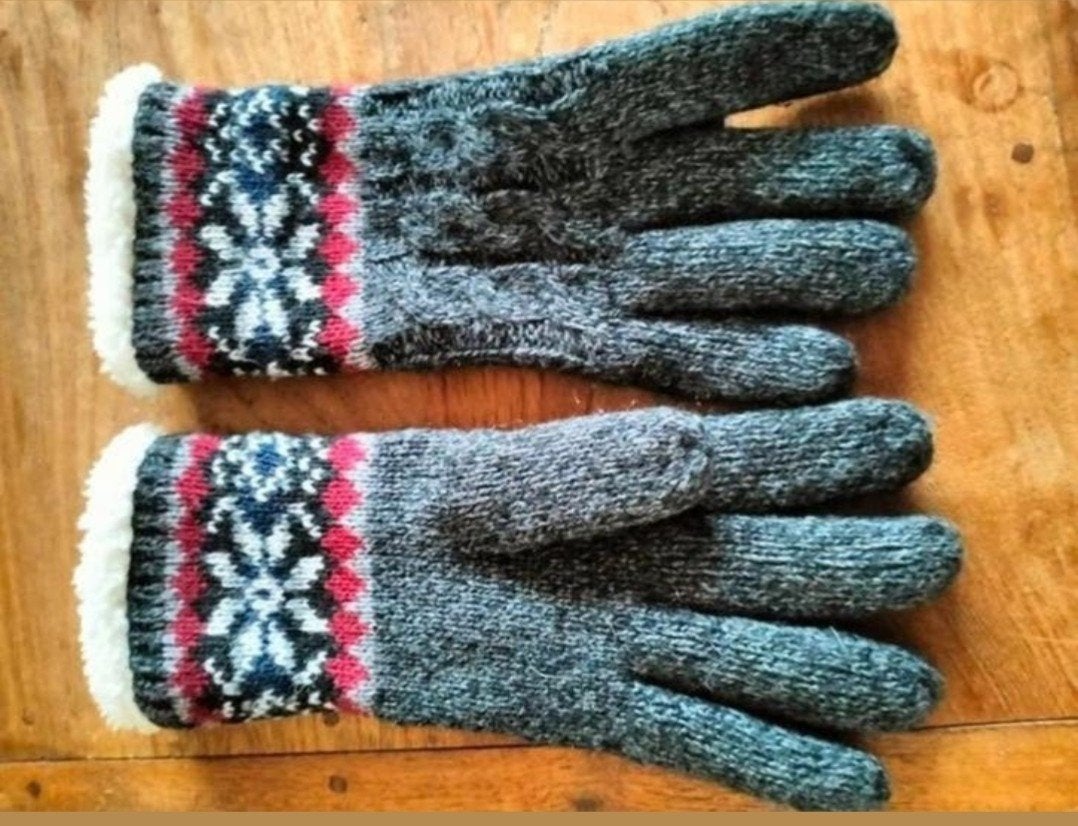Warme handschoenen, Ophalen of Verzenden, Zo goed als nieuw, Handschoenen