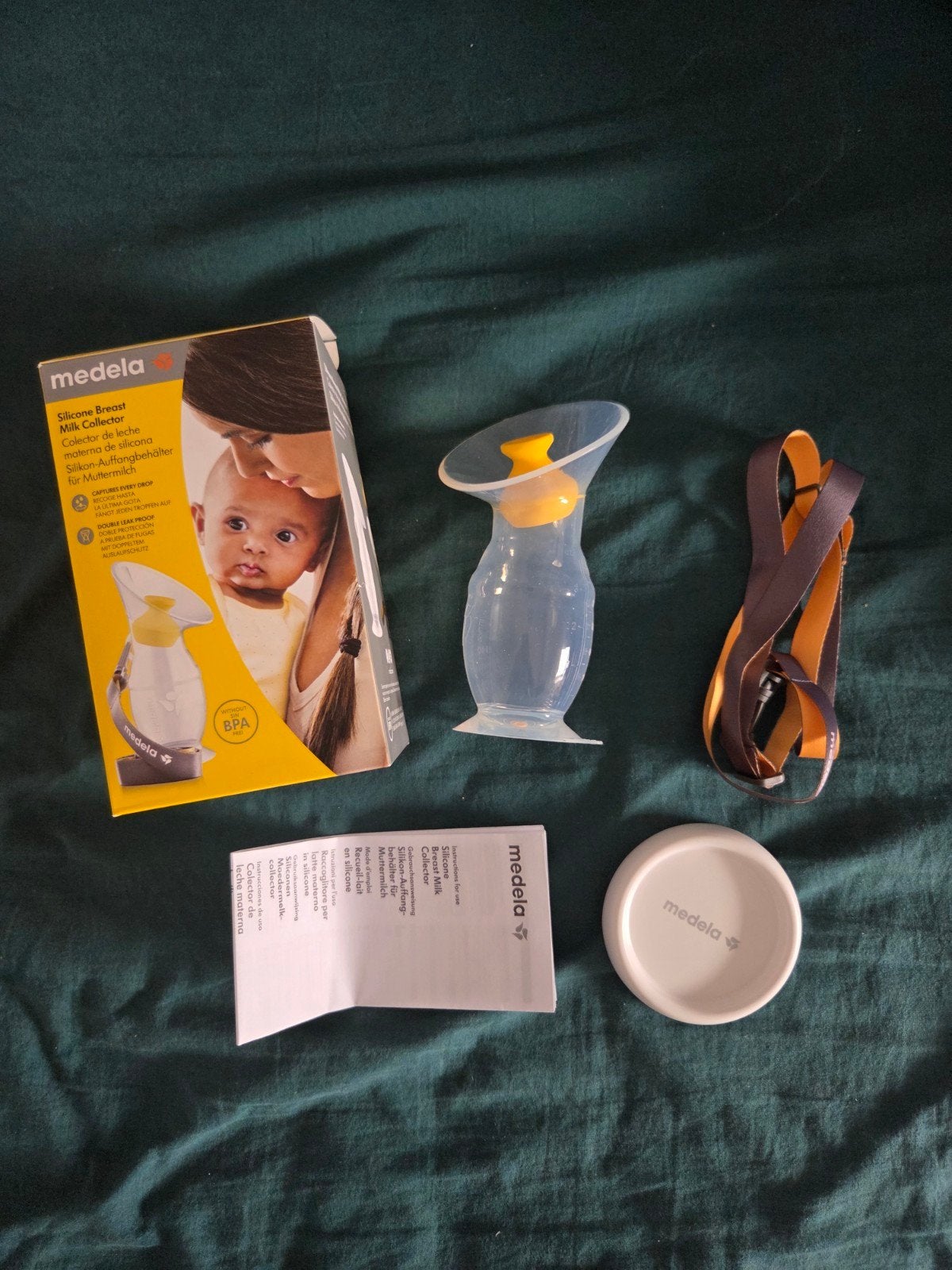 Medela melkverzamelaar, Ophalen of Verzenden, Zo goed als nieuw, Borstkolf
