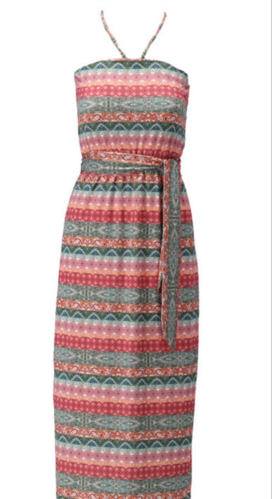 K Design Maxi Jurk met Paisley Print, maat 40. Nieuw!, Maat 38/40 (M), Overige kleuren, Nieuw, Ophalen of Verzenden