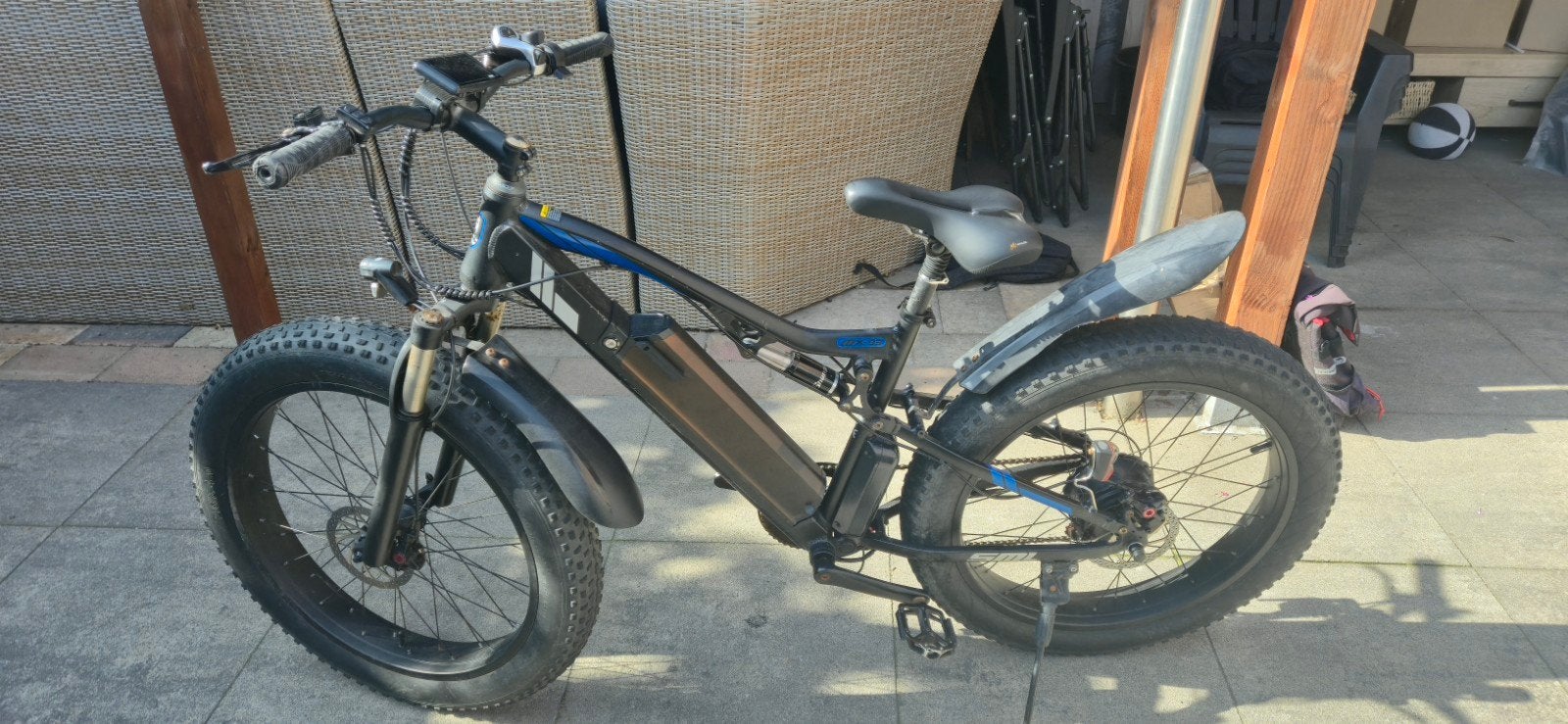 zgan elektrische mountainbike, Fietsen en Brommers, Elektrische fietsen, Zo goed als nieuw, 51 tot 55 cm, 50 km per accu of meer