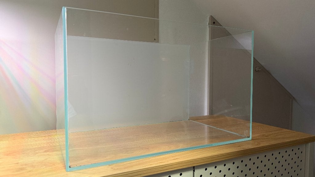 UNS 45U rimless aquarium – 45  28  28 cm, Ophalen of Verzenden, Zo goed als nieuw, Leeg aquarium