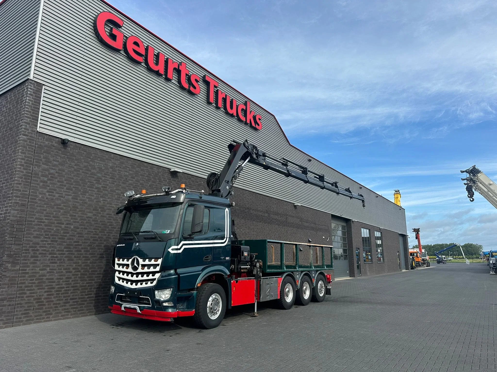 Mercedes-Benz Arocs 3251 8X4 TRIDEM + HIAB X-HIPRO 302 E-6 K, Auto's, Vrachtwagens, Automaat, Euro 6, 510 pk, Mercedes-Benz
