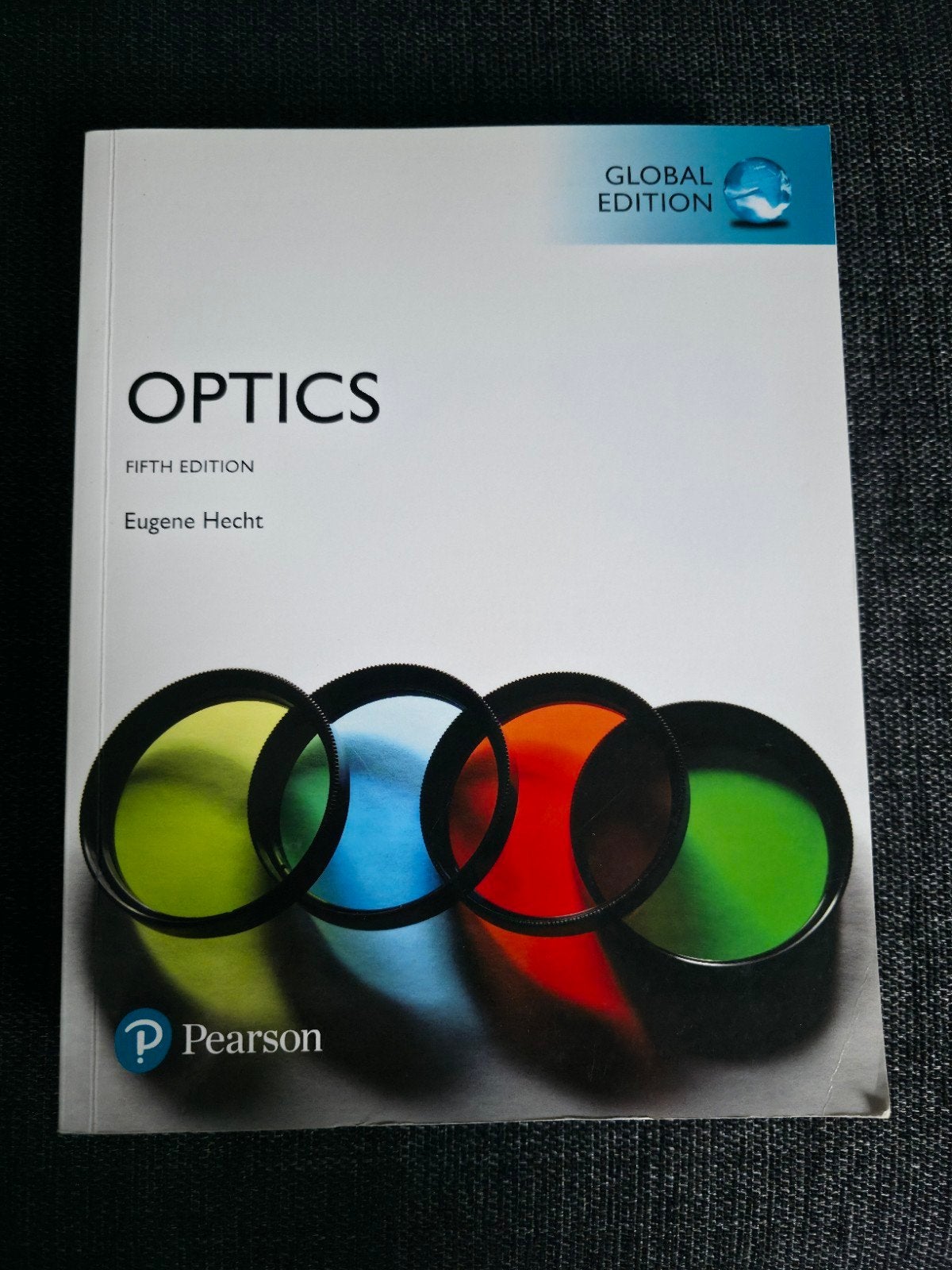 Optics - Vijfde Editie - Eugene Hecht (Global Edition), Ophalen of Verzenden, WO, Zo goed als nieuw, Eugene Hecht