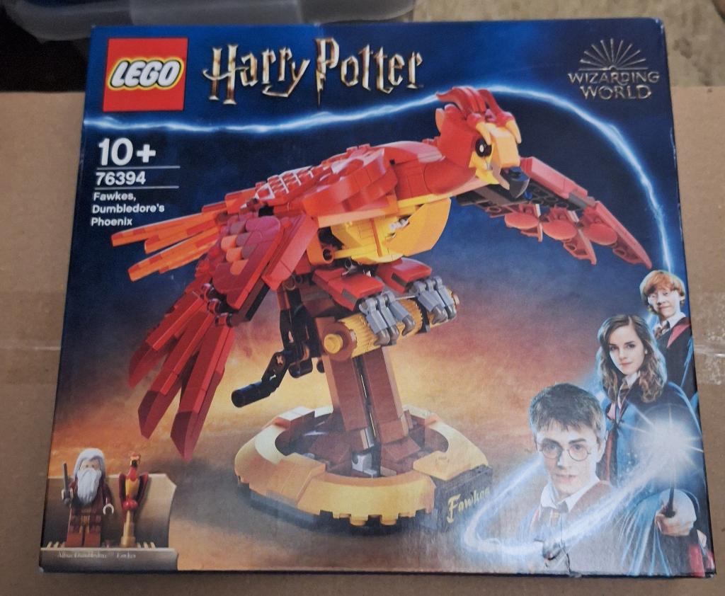 LEGO Harry Potter 76394 Fawkes, Dumbledore Phoenix |NIEUW|, Ophalen of Verzenden, Complete set, Compleet, Lego