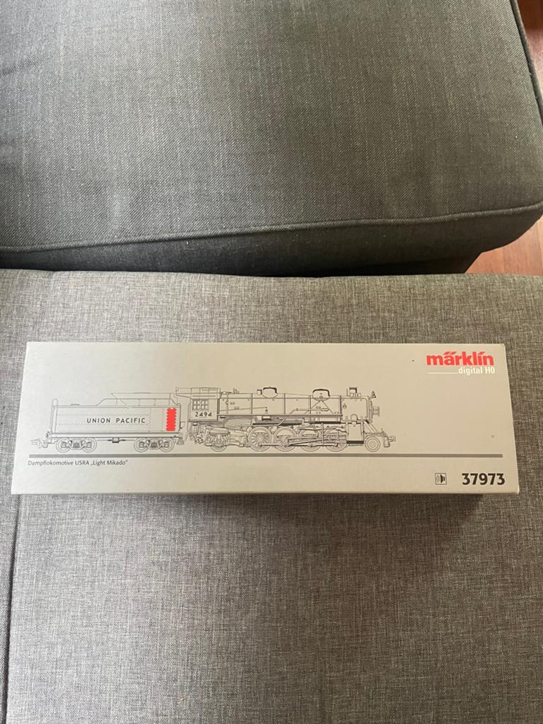 Marklin 37973 Union Pacific Mikado, Wisselstroom, Locomotief, Ophalen of Verzenden, Zo goed als nieuw