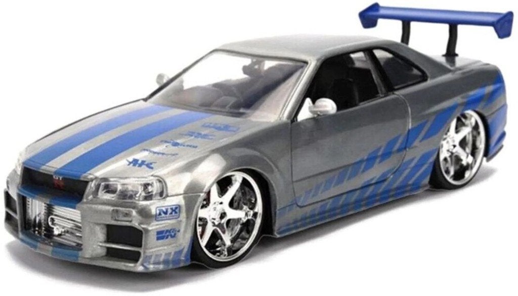 Jada Toys Nissan Skyline GT-R Fast & Furious / 1:24 / NIEUW, Auto, Jada Toys, Nieuw, Ophalen of Verzenden